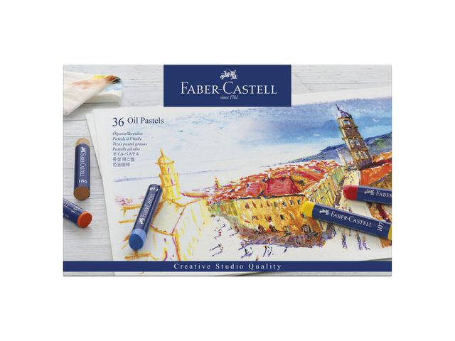 Oljepastellkritor Faber Castell 36 färger - 3