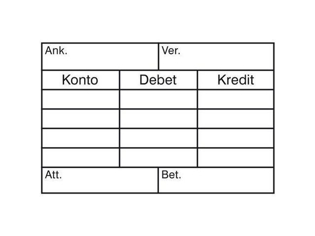 Stämpel COLOP EOS kontering UG1 - 2