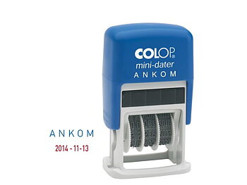 Stämpel COLOP datum Printer 160 'Ankom'