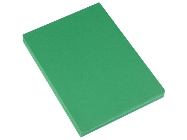 Gladkartong A2 180g Smaragdgrön 10/fp