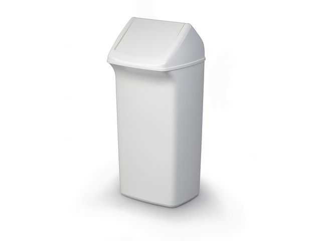 Papperstunna DURABLE 40 L vit