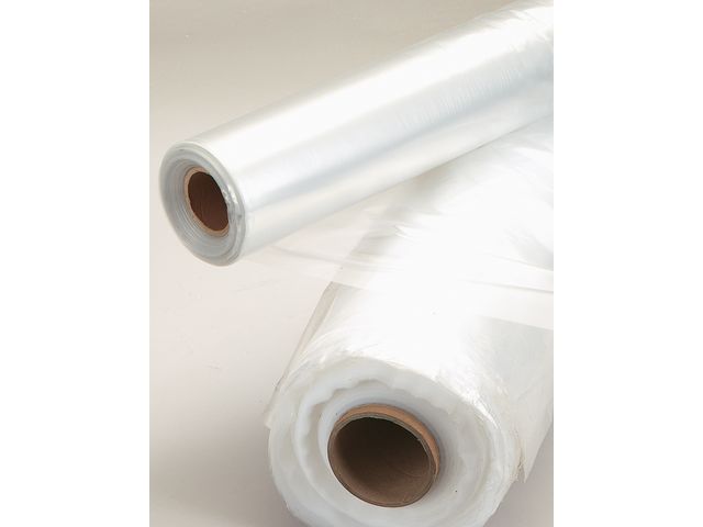 Polyetenfolie transp 2x50m 100my