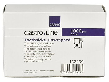 Tandpetare rund lösförpackade 1000/FP