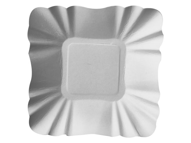Demoskål PURE FSC 9x9x3cm vit 250/FP