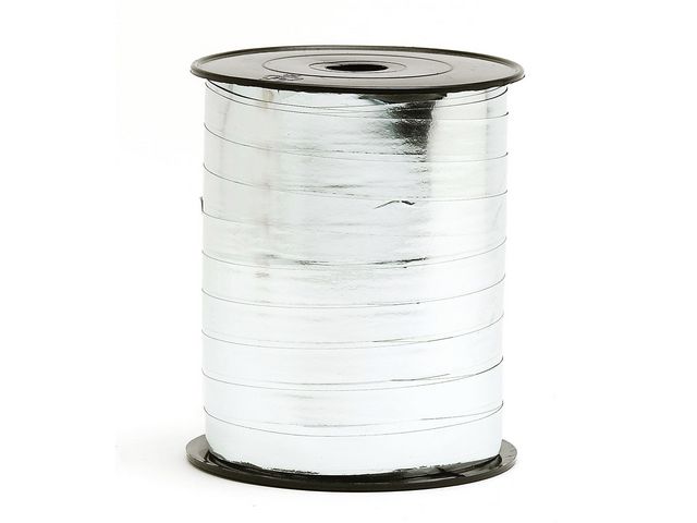 Presentband 10mmx250m silver metallic