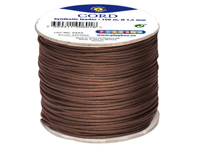 Halsbandssnodd brun 100m - 2