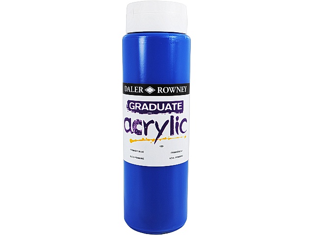 Akrylfärg Graduate Acrylic 500 ml blå