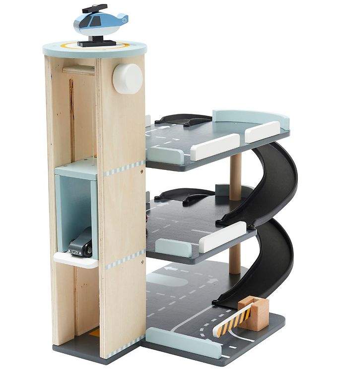 Parkeringshus I trä KIDS CONCEPT - 2
