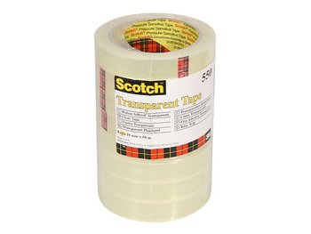 Kontorstejp SCOTCH 550 transp. 66mx19mm