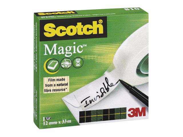 Dokumenttejp SCOTCH 810 33mx12mm - 4