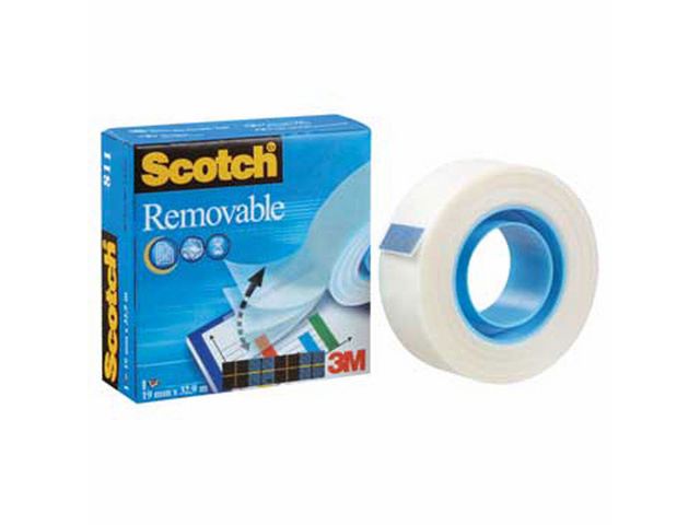 Dokumenttejp SCOTCH 811 33mx19mm