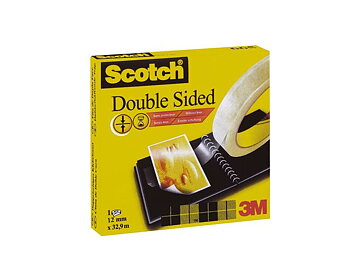 Dubbelhäftande tejp SCOTCH 665 33mx12mm