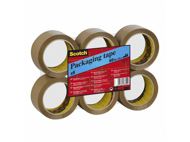 Packtejp SCOTCH 371 PP 38mmx66m Brun - 2