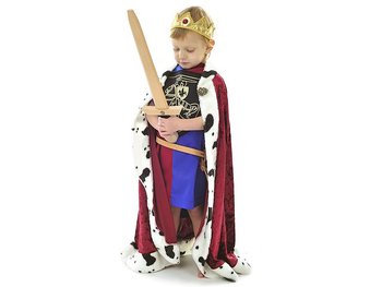 Maskeraddräkt Kungamantel 4-8 år
