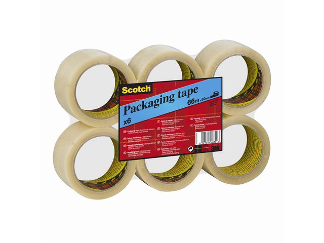 Packtejp SCOTCH 371 PP 38mmx66m Klar
