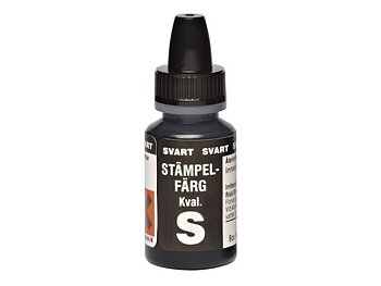 Stämpelfärg självfärgande svart 10ml