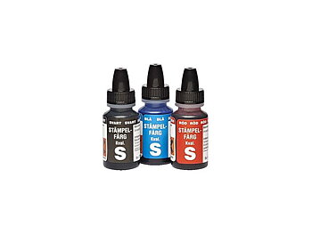 Stämpelfärg självfärgande svart 10ml