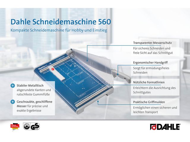 Skärmaskin DAHLE 560 - 3