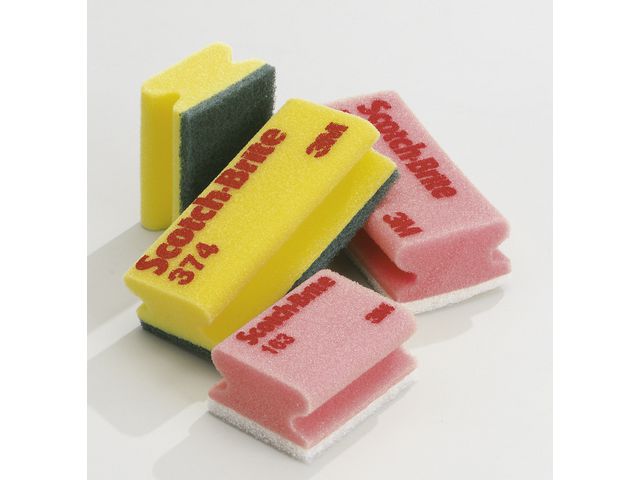 Rengöringssvamp SCOTCHBRITE grön 70x95mm