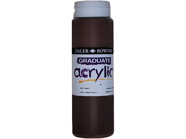 Akrylfärg Graduate Acrylic 500 ml brun