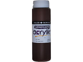 Akrylfärg Graduate Acrylic 500 ml brun