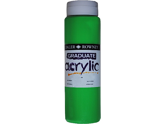 Akrylfärg Graduate Acrylic 500 ml grön