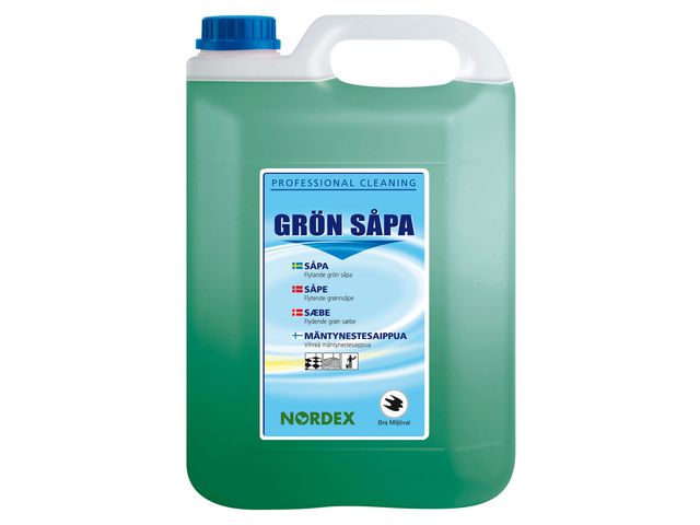 Allrengöring NORDEX Grönsåpa 5 L
