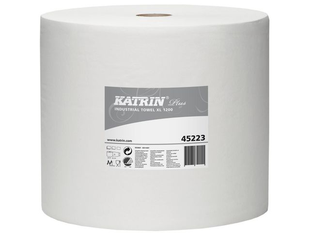 Industritorkrulle Plus XL vit 1110m