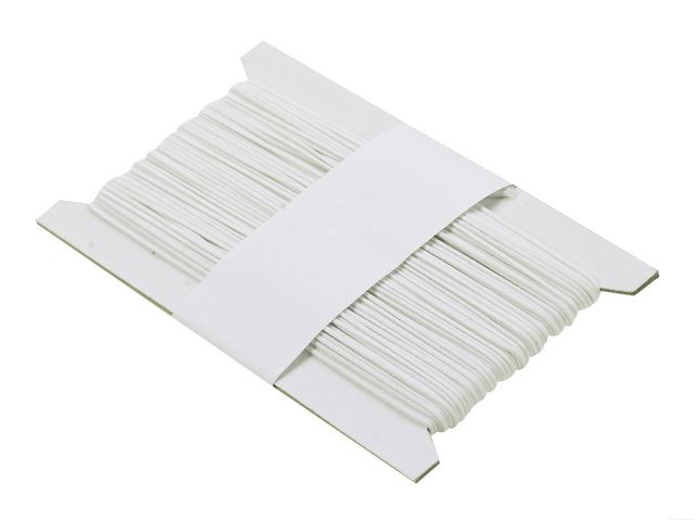 Halsbandssnodd vit 50m - 2