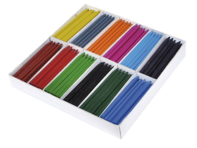Plastkrita 25 x 12 färger - 3