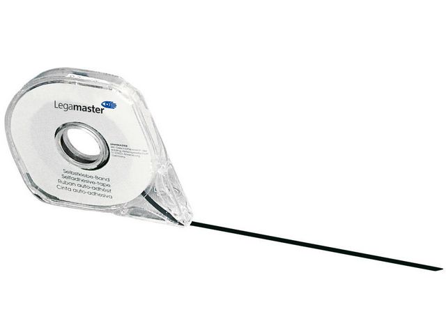 Uppdelningsband LEGAMASTER 3,0mmx8m sv.