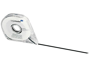 Uppdelningsband LEGAMASTER 3,0mmx8m sv.