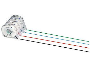 Uppdelningsband LEGAMASTER 3,0mmx8m sv.