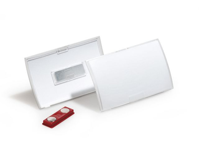 Namnskylt Clic Fold magnet 90x54mm 10/FP