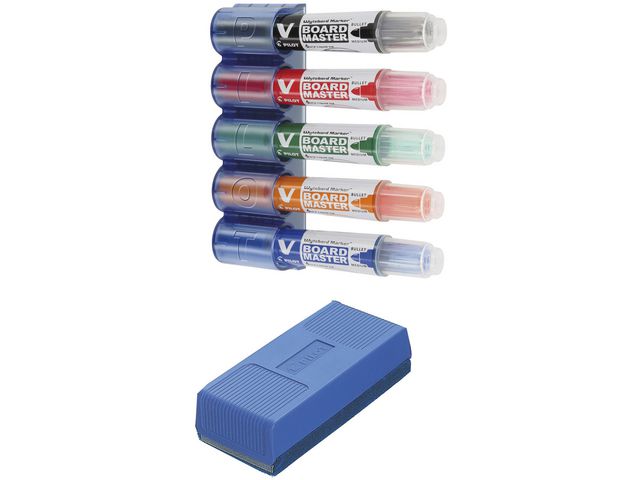Whiteboardset PILOT Begreen 7/FP