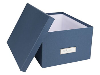 Förvaringsbox kartong med lock Large
