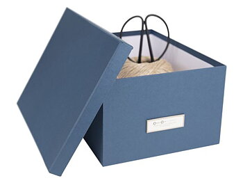 Förvaringsbox kartong med lock Large