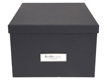 Förvaringsbox kartong med lock Large
