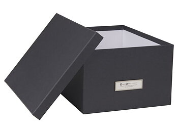 Förvaringsbox kartong med lock Large
