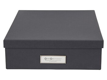 Förvaringsbox kartong med lock A4
