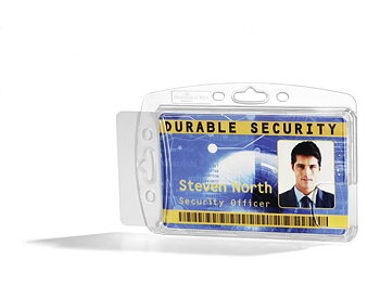 Korthållare DURABLE akryl dubbels.10/FP