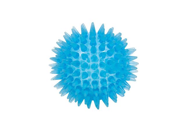 Massageboll m piggar soft 7,5 cm blå - 2