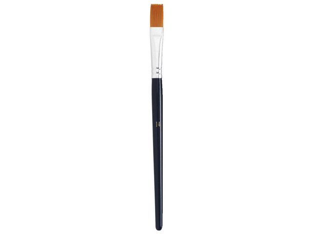 Syntetpensel Gold Line flat nr 14 10/fp