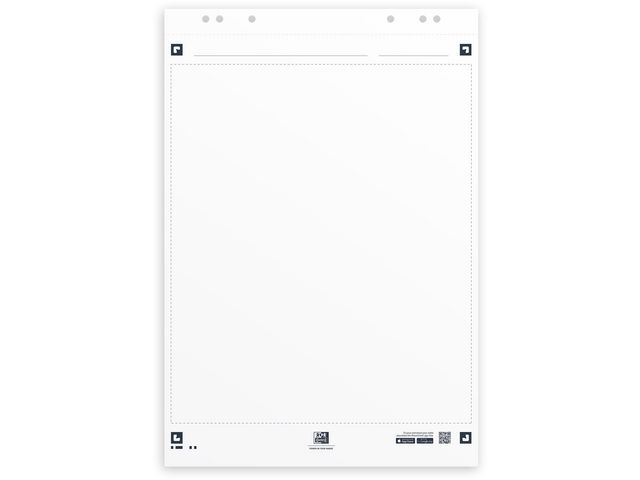 Blädderblock OXFORD SM olinj, 650x980mm - 2