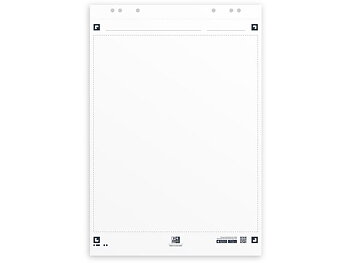 Blädderblock OXFORD SM olinj, 650x980mm