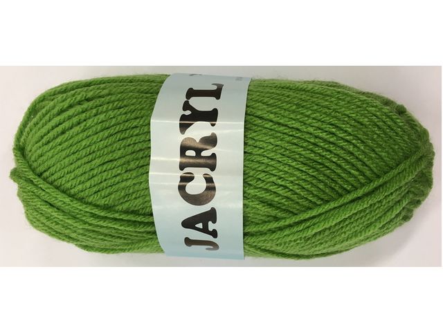 Akrylgarn 50g Limegrön