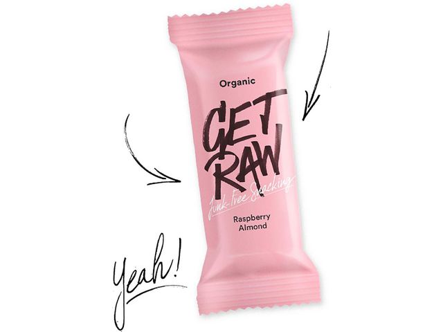 Bar GET RAW Raspberry och Almond