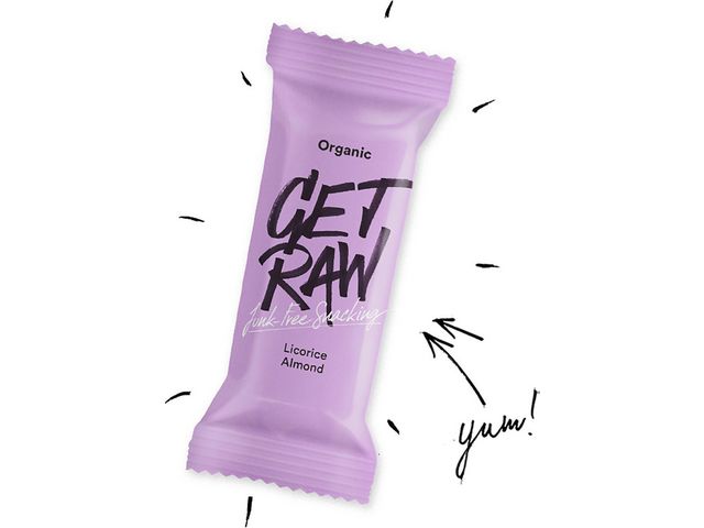 Bar GET RAW Licorice och Almond