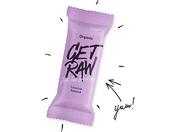 Bar GET RAW Licorice och Almond
