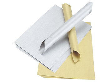 Silverpapper A4 130g 25/fp